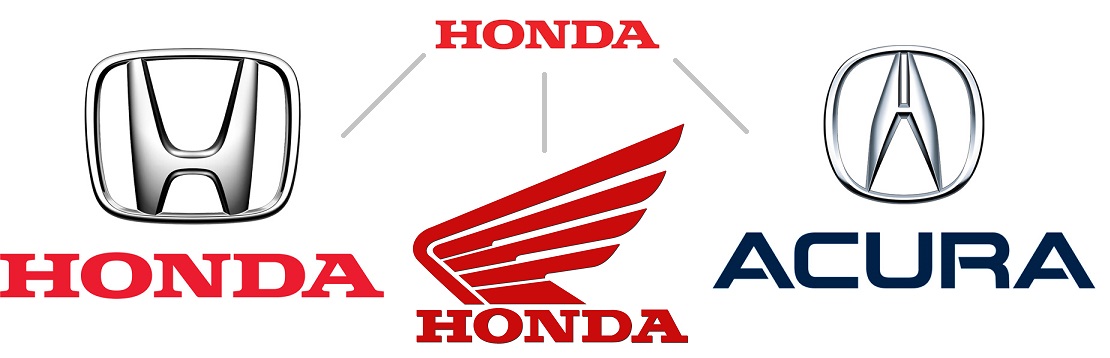 Бренды, входящие в Honda